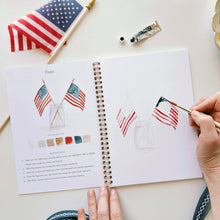 Load image into Gallery viewer, emily lex studio - Americana watercolor workbook