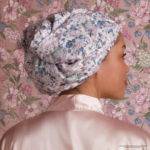 Load image into Gallery viewer, KITSCH - Bridgerton x Kitsch Satin-Lined Flexi Shower Cap in Wisteria