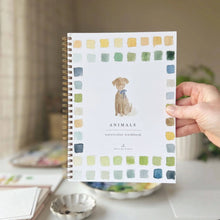 Load image into Gallery viewer, emily lex studio - Animals watercolor workbook