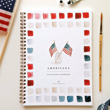 Load image into Gallery viewer, emily lex studio - Americana watercolor workbook