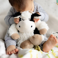 Load image into Gallery viewer, Warmies - Lavender Scented Plush Gifts - Black and White Cow Warmies