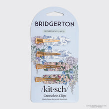 Load image into Gallery viewer, KITSCH - Bridgerton x Kitsch Creaseless Clips in Toile in Bloom