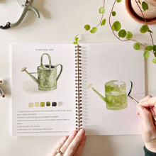 Load image into Gallery viewer, emily lex studio - Garden watercolor workbook