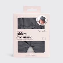 Load image into Gallery viewer, KITSCH - The Pillow Eye Mask - Charcoal