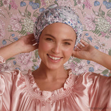 Load image into Gallery viewer, KITSCH - Bridgerton x Kitsch Satin-Lined Flexi Shower Cap in Wisteria