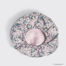 Load image into Gallery viewer, KITSCH - Bridgerton x Kitsch Satin-Lined Flexi Shower Cap in Wisteria