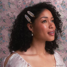 Load image into Gallery viewer, KITSCH - Bridgerton x Kitsch Creaseless Clips in Toile in Bloom