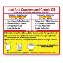 Load image into Gallery viewer, Savory Fine Foods LLC - Savory Party Cracker Seasoning - Classic Original