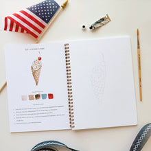 Load image into Gallery viewer, emily lex studio - Americana watercolor workbook