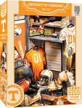 Load image into Gallery viewer, Masterpieces Puzzles - Tennessee Volunteers - Locker Room 500 Piece Puzzle