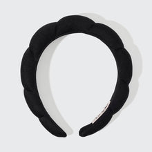 Load image into Gallery viewer, KITSCH - Recycled Fabric Puffy Headband 1pc- Black