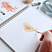 Load image into Gallery viewer, emily lex studio - Seaside watercolor workbook
