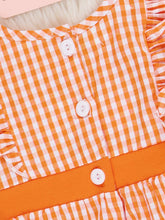 Load image into Gallery viewer, Marie Nicole Clothing - Tennessee Smocked Gingham Bubble Romper
