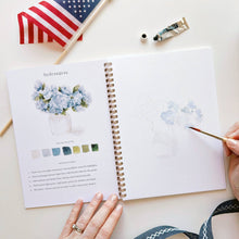 Load image into Gallery viewer, emily lex studio - Americana watercolor workbook
