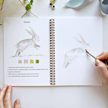 Load image into Gallery viewer, emily lex studio - Animals watercolor workbook
