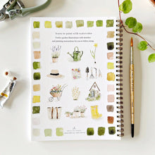 Load image into Gallery viewer, emily lex studio - Garden watercolor workbook
