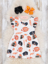 Load image into Gallery viewer, Marie Nicole Clothing - Go Team Flutter Swing Dress
