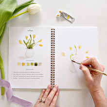 Load image into Gallery viewer, emily lex studio - Spring watercolor workbook
