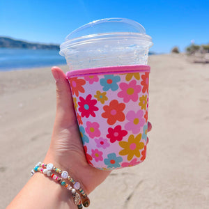 Cutie Cup Cover - Retro Florals: Large / 24oz