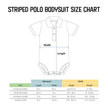 Load image into Gallery viewer, Creative Knitwear - Tennessee Volunteers Striped Infant Polo Bodysuit
