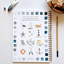 Load image into Gallery viewer, emily lex studio - Seaside watercolor workbook
