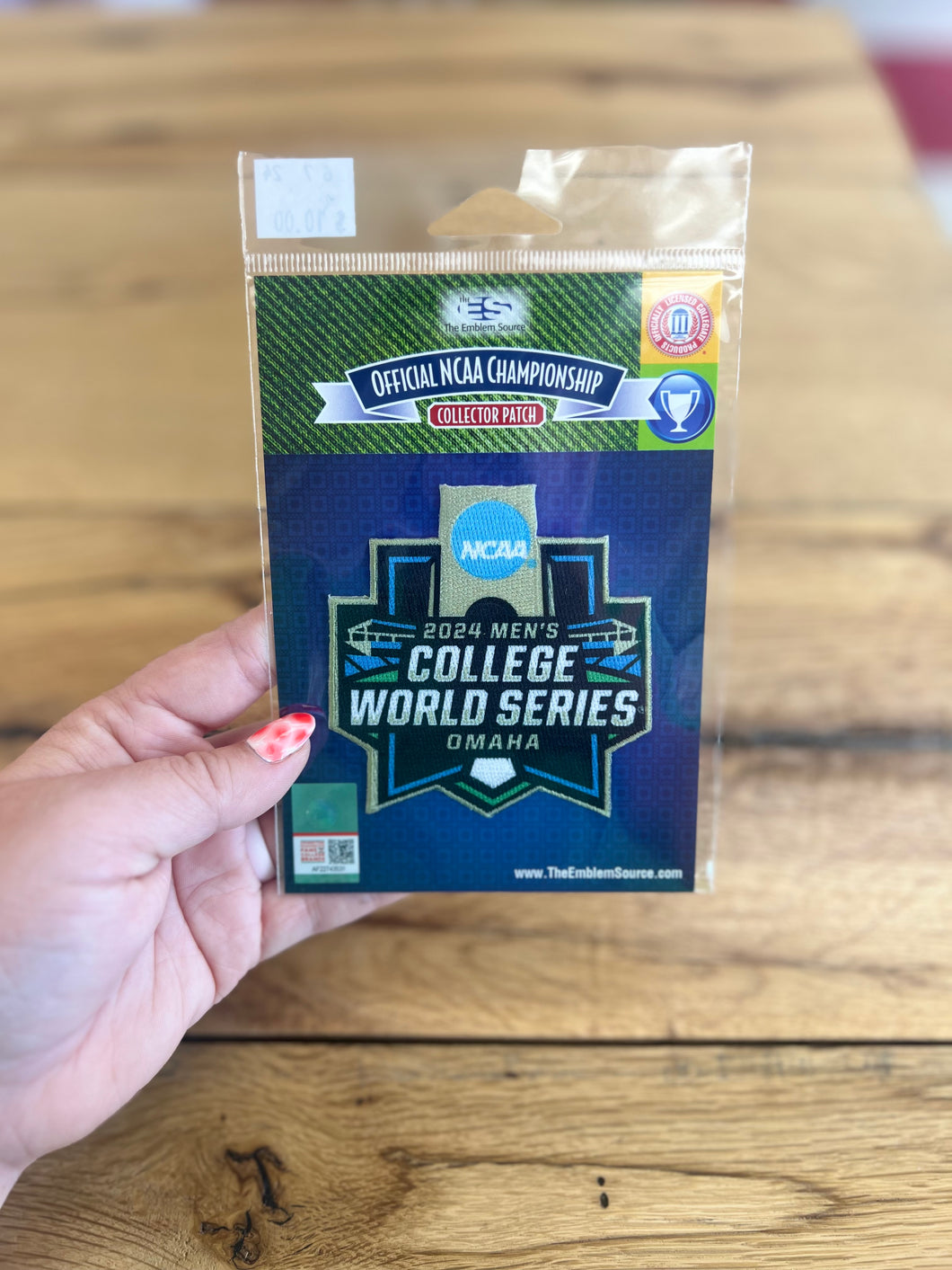 NCAA College World Series patch