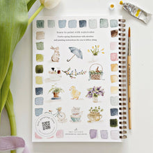 Load image into Gallery viewer, emily lex studio - Spring watercolor workbook
