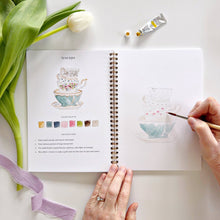 Load image into Gallery viewer, emily lex studio - Spring watercolor workbook
