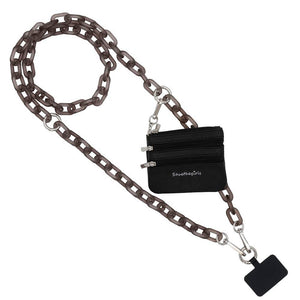 Save The Girls - Clip & Go Crossbody Ice Chain Phone Accessory