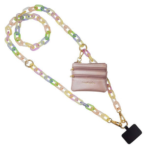 Save The Girls - Clip & Go Crossbody Ice Chain Phone Accessory