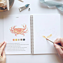 Load image into Gallery viewer, emily lex studio - Seaside watercolor workbook
