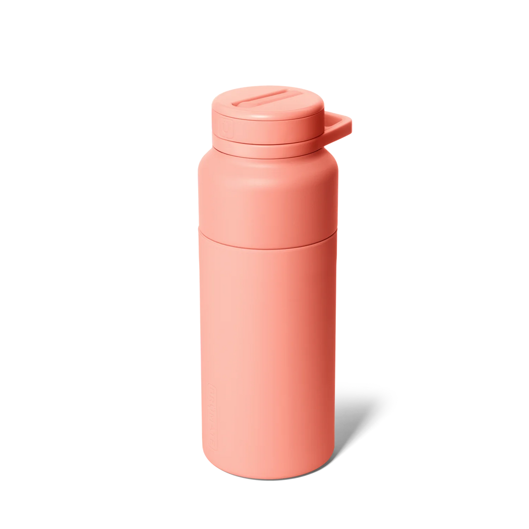 35oz Guava touch free water bottle