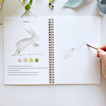 Load image into Gallery viewer, emily lex studio - Animals watercolor workbook
