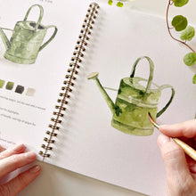 Load image into Gallery viewer, emily lex studio - Garden watercolor workbook

