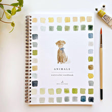 Load image into Gallery viewer, emily lex studio - Animals watercolor workbook
