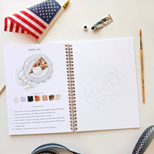 Load image into Gallery viewer, emily lex studio - Americana watercolor workbook
