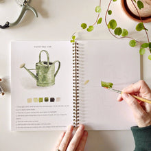 Load image into Gallery viewer, emily lex studio - Garden watercolor workbook
