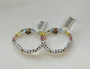 Little Words Project Bracelets (white filled)