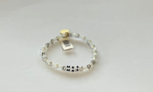 Little Words Project Bracelets (white filled)