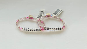 Little Words Project Bracelets (white filled)