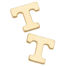 Load image into Gallery viewer, Tennessee Volunteers 24K Gold Plated Stud Earrings
