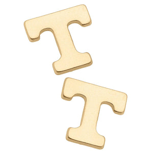 Tennessee Volunteers 24K Gold Plated Stud Earrings