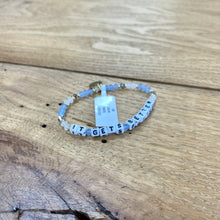 Load image into Gallery viewer, Little Words Project Bracelets (white filled)
