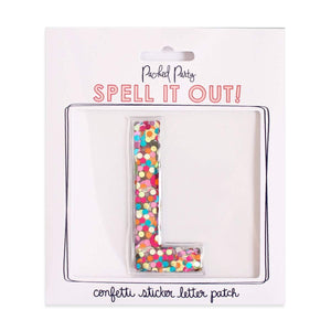 Confetti Letters