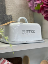 Load image into Gallery viewer, Enameled Butter Dish
